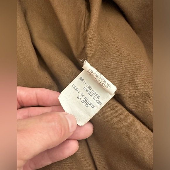 VTG Cooper Type A-2 Flight Pilot Jacket Large 44R US Air Force 100% Goatskin EUC - Picture 9 of 15